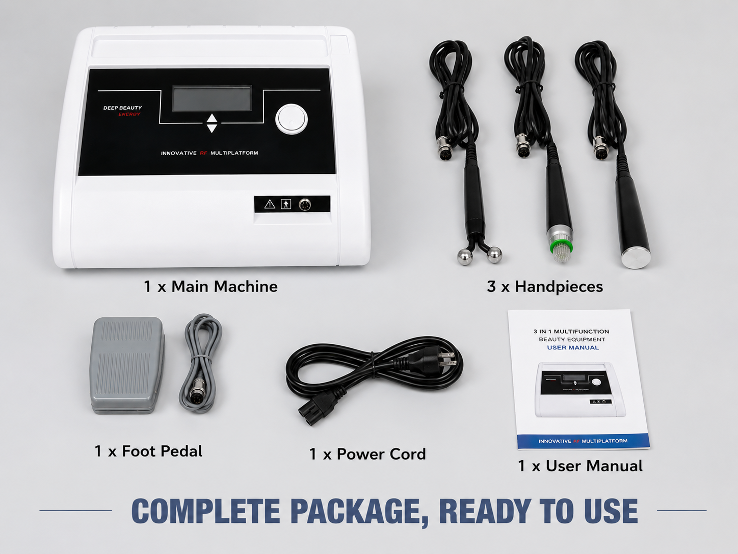 Professional RF Beauty Device | Multi-Function Skin Tightening System