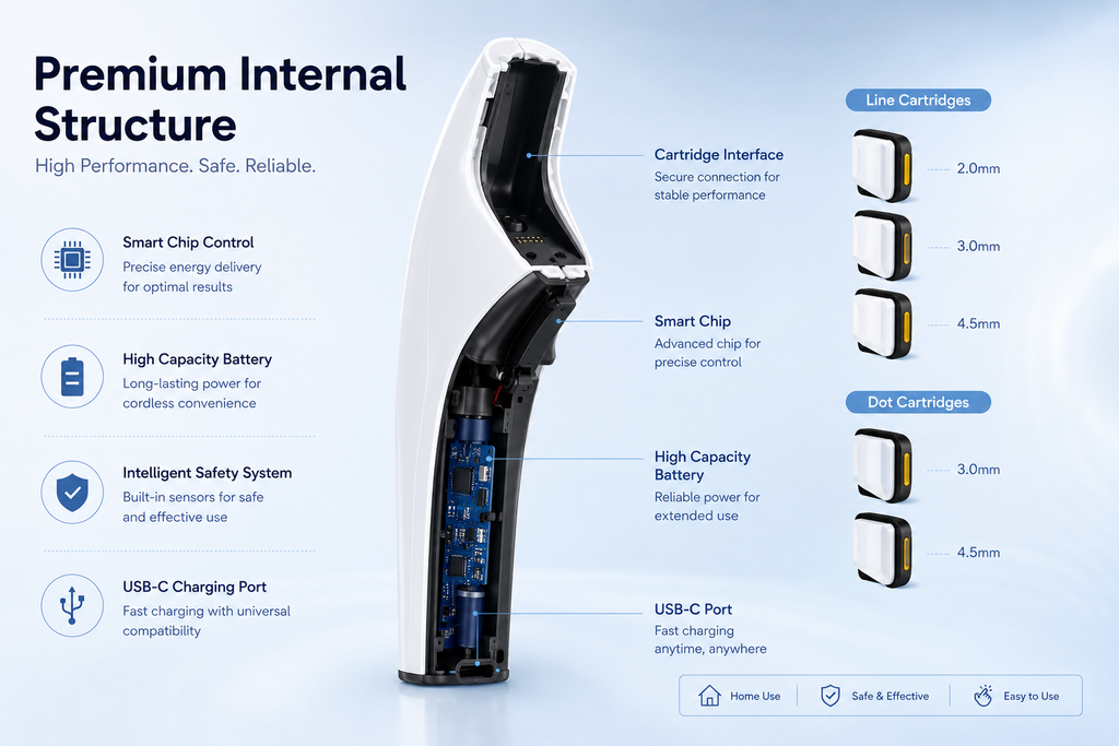 Portable Ultrasonic Beauty Device