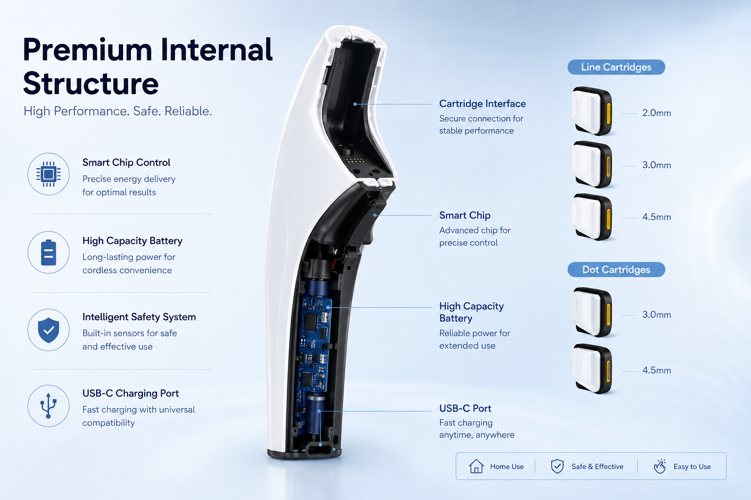Portable Ultrasonic Beauty Device