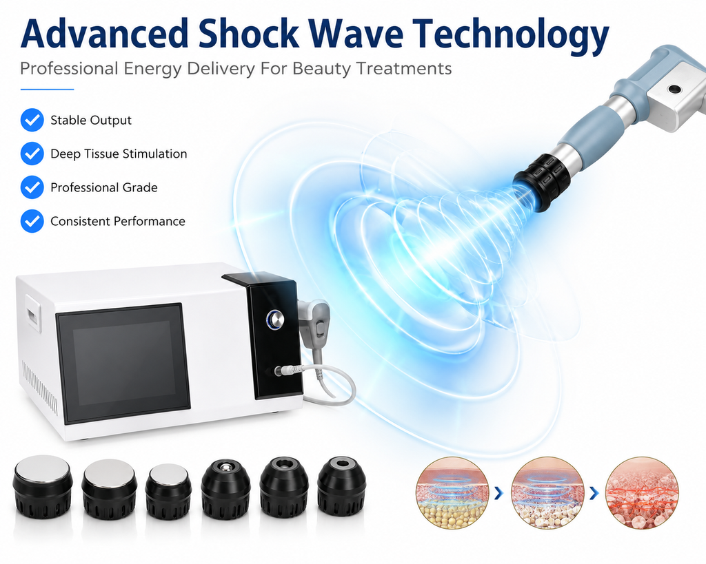 Professional Shockwave Therapy Machine | Portable ESWT Pain Relief Device for Physiotherapy & Recovery