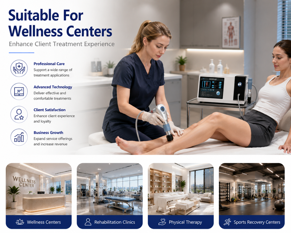 Professional Shockwave Therapy Machine | Portable ESWT Pain Relief Device for Physiotherapy & Recovery